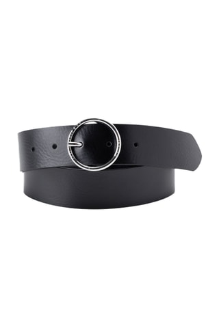 Ceinture en cuir Athena - Noir
