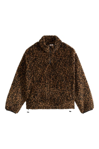 Sweat Gemma Sherpa - Marron