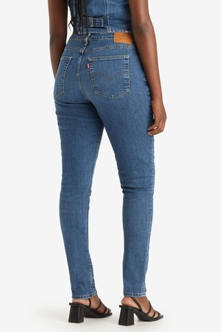 Jean skinny taille haute 721™ - Rouge