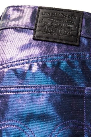 Jean Ribcage Straight Ankle - Violet