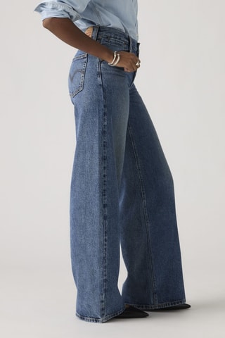 Jean 94' Baggy Wide Legs - Bleu