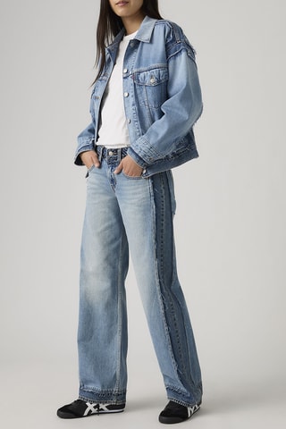Jean Low Loose - Bleu