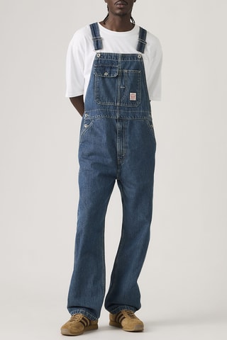 Salopette en jean loose Overalls - Bleu