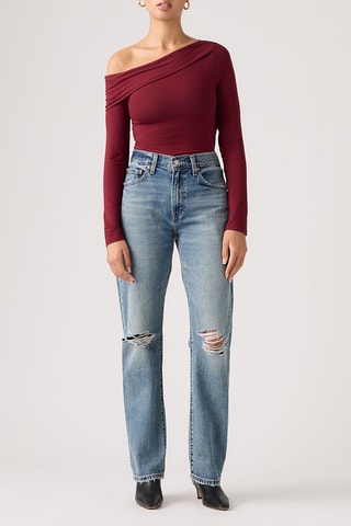 Jean Easy Dad - Bleu