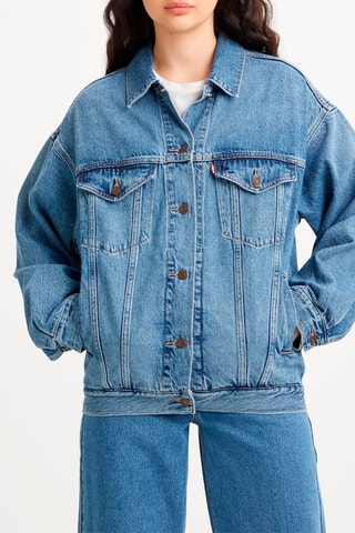 Veste en jean XL Trucker - Bleu