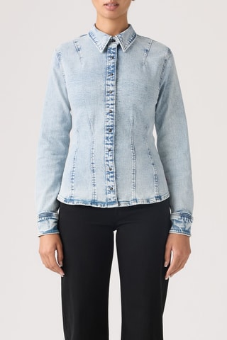 Chemisier en jean Shaped In The Dust Stone - Bleu
