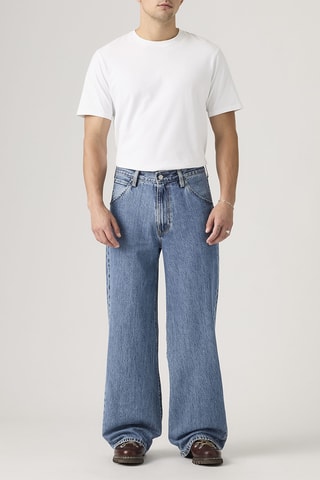 Jean Twisted Baggy Wide - Bleu