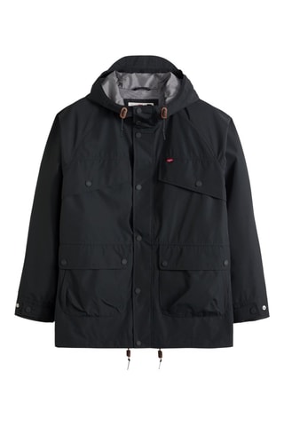 Parka à capuche Marina - Noir