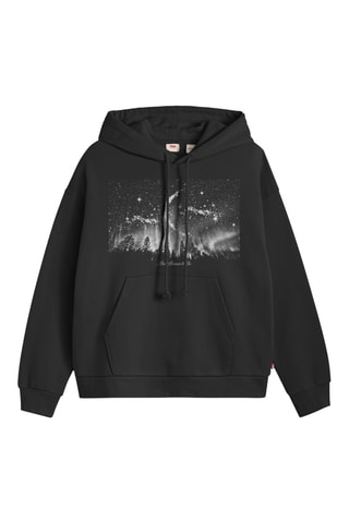 Sweat à capuche Graphic Salinas - Noir