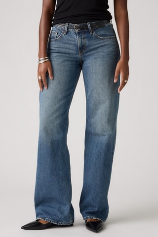Jean Low Loose - Bleu
