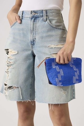 Mini pochette Levi's® x Mercado Global Cristina - Bleu