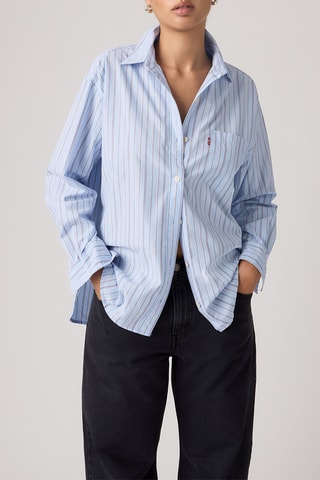 Chemise Harlie Boyfriend - Bleu