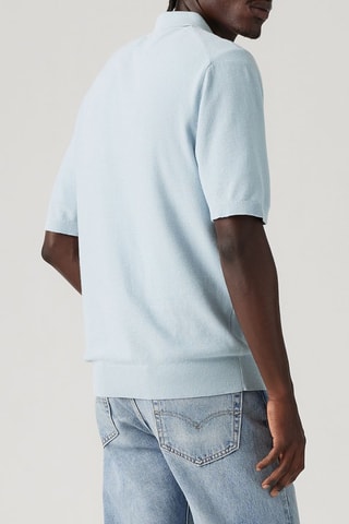 Polo - Blanc et bleu