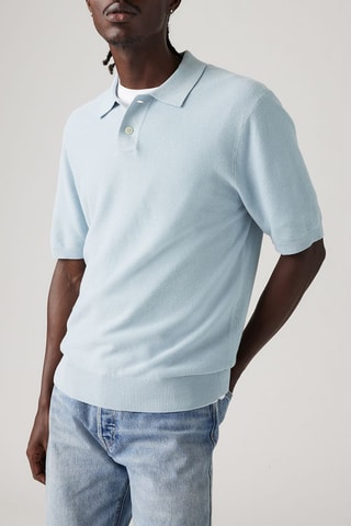Polo - Blanc et bleu
