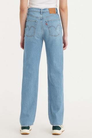 Jean Ribcage Full Lenght - Bleu