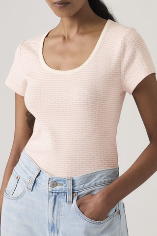 Top Sweetie Cap Sleeve - Rose