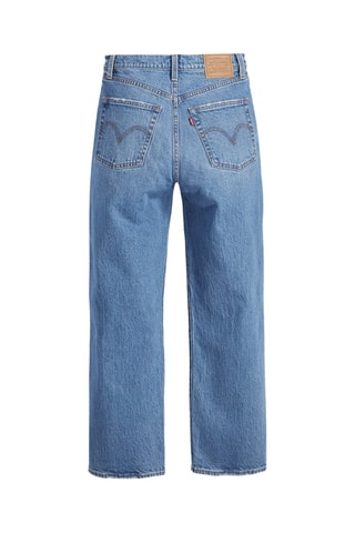 Jean Ribcage Straight Ankle - Bleu