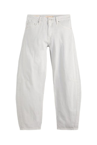 Jean Baggy Dad Barrel - Blanc