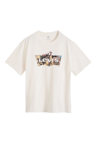 T-shirt relaxed Cowboy - Beige