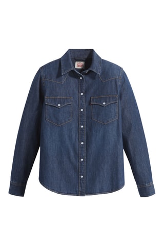 Chemisier en jean Smokin - Bleu