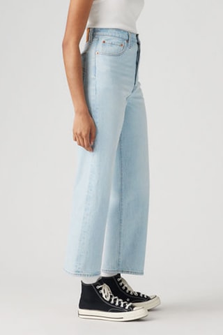 Jean straight Wow Me Over - Bleu clair