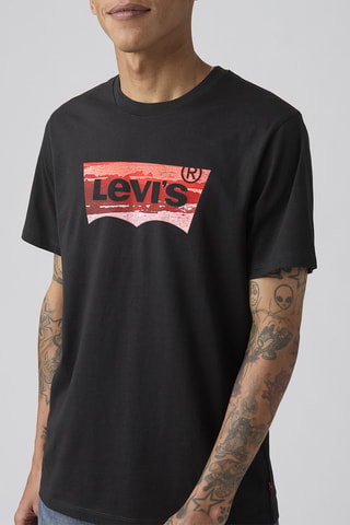 T-shirt Graphic Crewneck - Noir