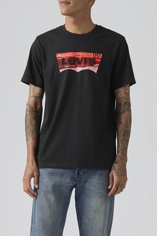 T-shirt Graphic Crewneck - Noir