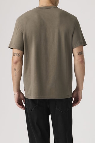 T-shirt relaxed Serif LS&CO 1 Bungee - Marron