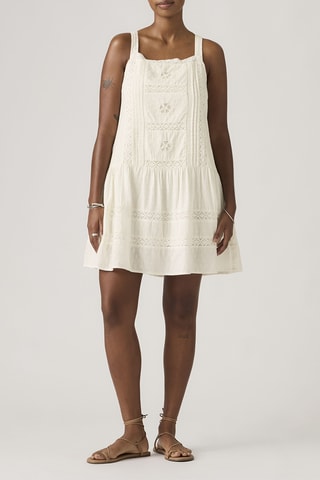 Robe trapèze Kate - Blanc