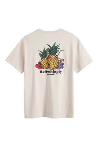 T-shirt relaxed Coastal Creative Fres - Beige