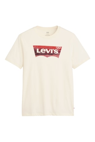 T-shirt Graphic Crewneck - Beige