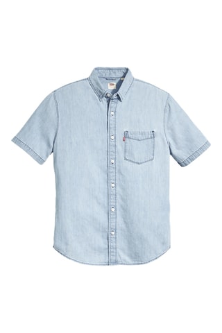 Chemise en jean Franklin - Bleu