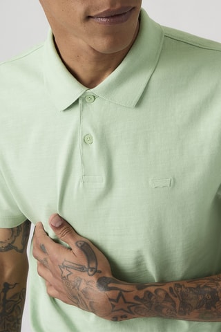 Polo slim Housemark - Vert