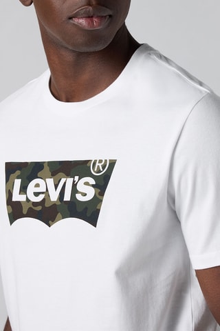 T-shirt Housemark Graphic - Blanc