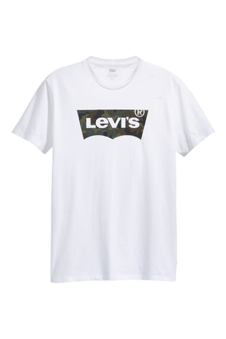 T-shirt Housemark Graphic - Blanc