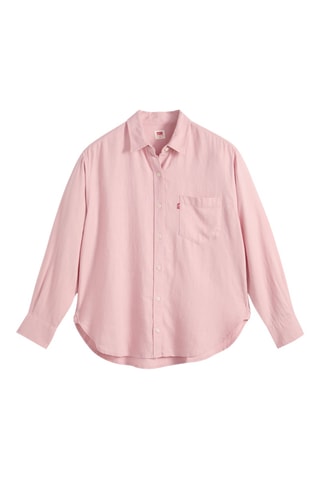 Chemisier boyfriend en lin Harlie - Rose