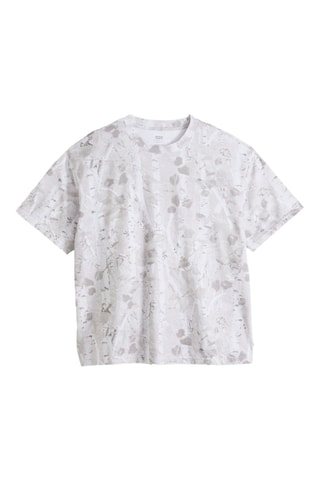 T-shirt boxy - Blanc