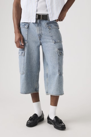 Bermuda cargo et baggy en jean 478™ Surplus Deluxe - Bleu
