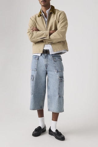 Bermuda cargo et baggy en jean 478™ Surplus Deluxe - Bleu