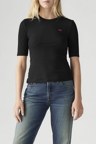 T-shirt slim Luca - Noir