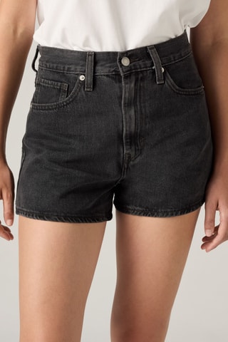 Short mom en jean Wonderful - Noir