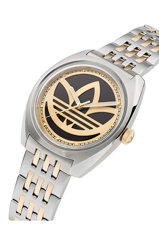 Stalen Quartz Horloge Edition One - Zilverkleurig en Goudkleurig