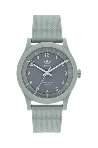 Ecologisch Hars Solar Quartz Horloge Project One - Grijs