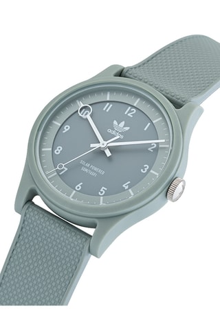 Ecologisch Hars Solar Quartz Horloge Project One - Grijs
