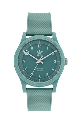 Ecologisch Hars Solar Quartz Horloge Project One - Groen