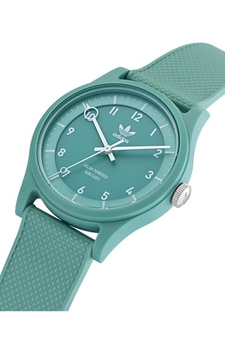Ecologisch Hars Solar Quartz Horloge Project One - Groen