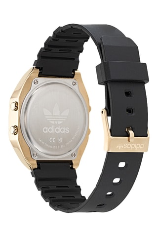 Hars Digitaal Horloge Digital Two - Chronometer - Zwart en Goudkleurig