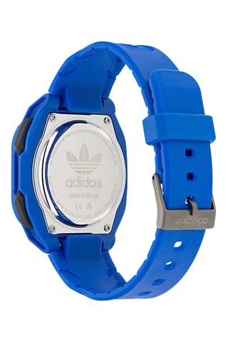 Hars Digitaal Horloge City Tech Two - Chronometer - Blauw en Zwart