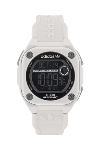 Hars Digitaal Horloge City Tech Two - Chronometer - Wit en Zwart