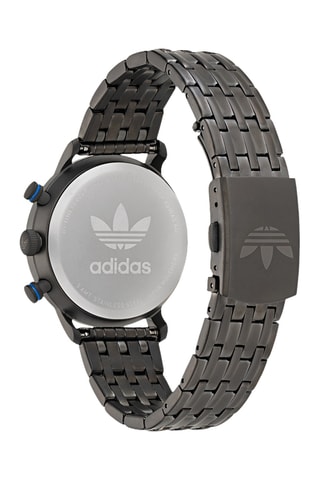 Stalen Quartz Horloge Code One Chrono - Chronograaf - Zwart